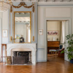 Salon bleu du Château de Cop Choux